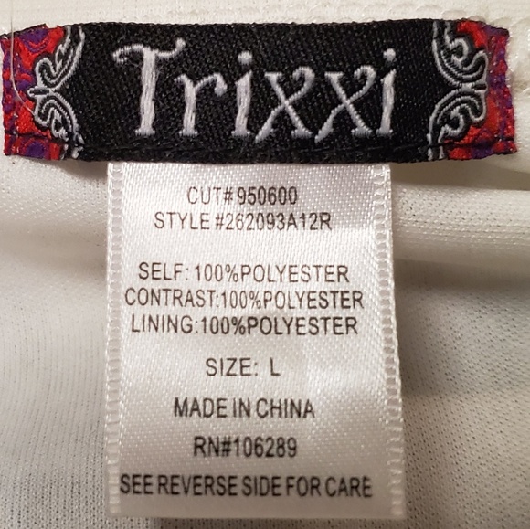 💖NWOT💖 Trixie B&W Junior Dress - Picture 3 of 8